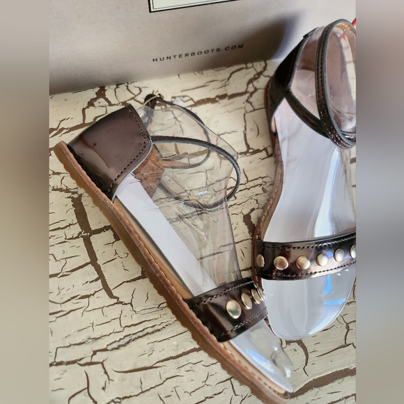Hunter 6 Flats Sandals Excellent Condition - Picture 4 of 6